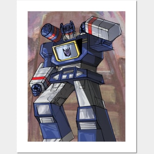 Classic Soundwave (G1 Version) Posters and Art